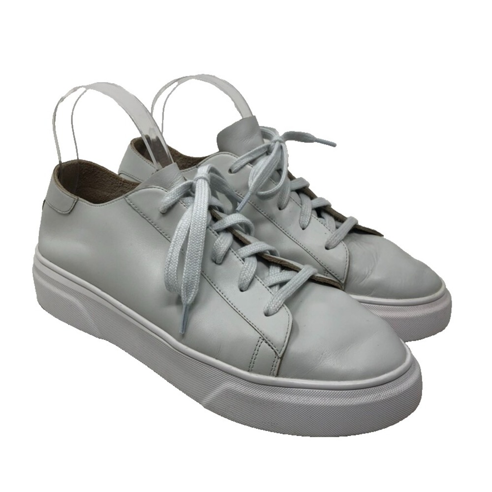 BP Nialea Platform Leather Sneakers Womens 9.5 White Vanilla Girl Streetwear